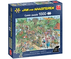 Dėlionė Jan Van Haasteren Janas van Haasterenas – „Big Garden Birdwatch“ (1000 vienetų) (1110100623)