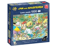 Dėlionė Jan van Haasteren – stovyklavietė miške (1000 vnt.)
