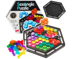Lean Toys Loginis dėlionės žaidimas 16 dalių su 112 užduočių