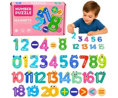 Lean Toys Magnetinė dėlionė 26 vnt.