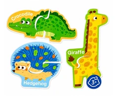 Lean Toys Magnetinė dėlionė 30 vnt.