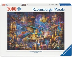 Dėlionė Ravensburger - Drakono biblioteka 3000p (12001418)