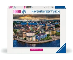 Dėlionė „Ravensburger“ – galvosūkis „Skandinaviškas Stokholmas, Švedija“, 1000p (12000114)