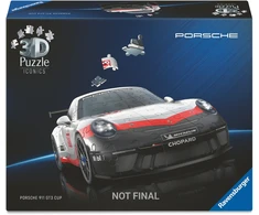 Ravensburger 3D dėlionė Iconics Porsche 911 GT3 Cup