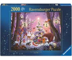 Ravensburger Dėlionė 2000 vnt. - Kalėdos miške