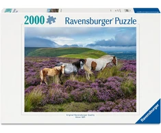 Dėlionė Ravensburger - Laukiniai arkliai 2000p (12001751)