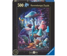 Dėlionė Ravensburger - Mėnesienos grybai šviečia 500p (12001386)
