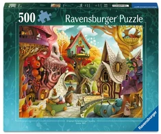 Dėlionė Ravensburger - Namai, mieli namai, 500 p (12001843)