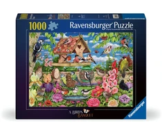 Dėlionė Ravensburger - Paukščių lesyklėlė 1000p (12001713)