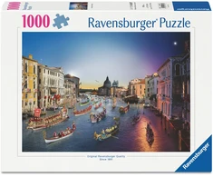 Dėlionė Ravensburger - Venecija nuo dienos iki nakties 1000p (12001433)
