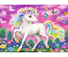 Dėlionė Ravensburger - Vienaragis ir Pegasas 2x24p - (10105677)