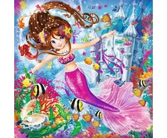 Dėlionė Ravensburger - Žavingos undinės 3x49p - 08063