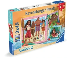 Dėlionė Ravensburger - Disney Vaiana 2 3x49p - (12004102)