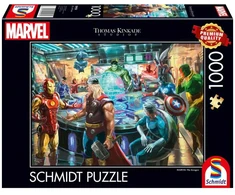 Dėlionė Schmidt Spieledisney Schmidt - Thomas Kinkade: Marvel - Keršytojai (1000 detalių)