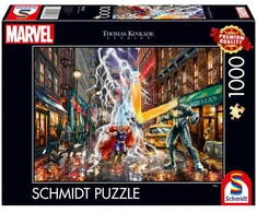 Dėlionė Schmidt Spieledisney Schmidt - Thomas Kinkade: Marvel - Toras (1000 detalių)