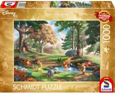 Dėlionė Schmidt,Disney Schmidt - Thomas Kinkade: Disney - Mikė Pūkuotukas (1000 detalių) (SCH6897)