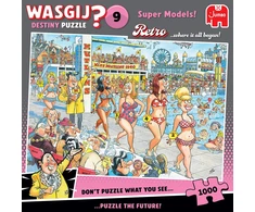 Dėlionė TM Toys Wasgij - Retro Destiny - #9 Super modeliai! (1000 detalių) (1110100503)