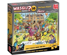 Dėlionė Wasgij - Retro Original 10 - Antikvarinių daiktų medžioklė! (1000 detalių)