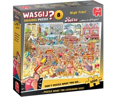 Dėlionė Wasgij - Retro Original 8 - Aukšta banga! (1000 detalių)