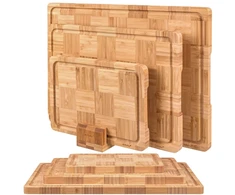 Bamboo chopping board - 3 pcs Ruhhy