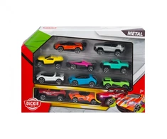 Dickie Toys - Lietų transporto priemonių 10 vnt. pakuotė (203332000)