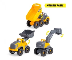 „Dickie Toys“ – „Volvo“ darbo jėga statybvietėje (203725007)