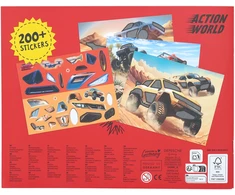 Dino World - Lipdukas „Monstrų automobiliai“ (0414206)