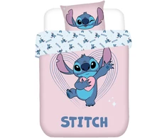 Disney Stitch „Stitch“ – suaugusiųjų patalynės komplektas 140x200 (HP-150)