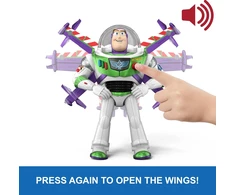 Disney Žaislų istorija - Pakeliamas multifunkcinis Buzz 30 cm, danų k. (JNP91)