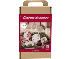 Diy Kit „Pasidaryk pats“ rinkinys – kalėdinė dekoracija – molis (977592)