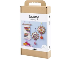 DIY Kit - Rankdarbių rinkinys Audimas, sienų dekoracijos, įvairios spalvos, 1 pakuotė (977879)