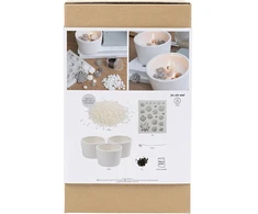 DIY Kit - Žvakių gamybos rinkinys, rožinė, smėlio, balta, kreminė, 1 pakuotė (977857)