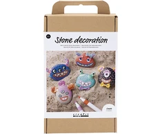 Diy Kitcreative Toys „Pasidaryk pats“ rinkinys – akmens dekoracija – monstras (977677)