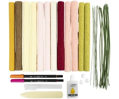 Diy Kitcreative Toys „Pasidaryk pats“ rinkinys – kūrybinis rinkinys – krepinis popierius (97089)