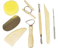 Diy Kitcreative Toys „Pasidaryk pats“ rinkinys – keramikos įrankių rinkinys (10302)