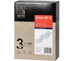 Sieninis šviestuvas Orno DOA SP 2, sieninis-lubinis šviestuvas, GU10, maks. 2x7W, IP20, baltas