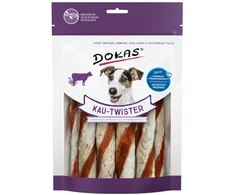 Dokas - Chew Twister su jautiena ir antiena - 200 g