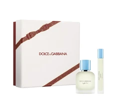 Dolce&amp;Gabbana Dolce Gabbana - Light Mėlyna Pour Homme EDT 50 ml + 10 ml - dovanų rinkinys
