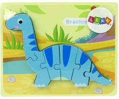 Drewniane Lean Toys Medinė delionė dinozauras