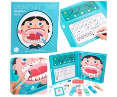 Lean Toys Medinis dantisto rinkinys 24 vnt.