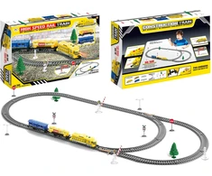 Lean Cars Elektrinis traukinys su garais