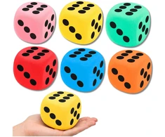 Lean Toys Kauliukas 8 × 8 cm