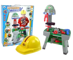 Lean Toys Vaikiškas darbastalis su įrankiais, 37 dalys