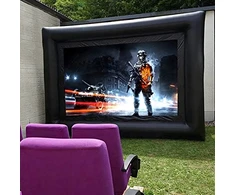 Duży Didelis pripučiamas projekcinis kino ekranas kino projektoriui su pūstuvu