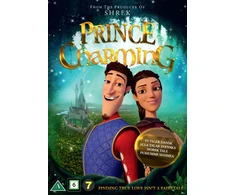 DVD „Žavingasis princas“ (iš „Šreko“ kūrėjų, danų, švedų, norvegų ir suomių kalbomis)