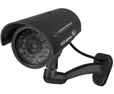 ECA102K Esperanza stebėjimo kameros imitacija, „Spectre“, juoda