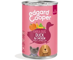 Edgard Cooper - anties ir vištienos šuniukų šlapias maistas - 400g - (542503948532)