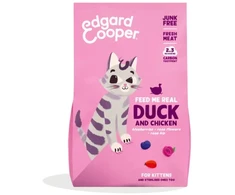 Edgard Cooper kačiukams skirtas sausas ėdalas su antiena ir vištiena, 2kg