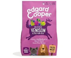 Edgard Cooper - šviežia elniena ir laisvai nardytų suaugusių anties ėdalas - 12 kg