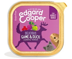 Edgard Cooper - žvėrienos ir anties paštetas suaugusiems - 300g - (540700714764)